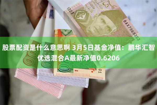 股票配资是什么意思啊 3月5日基金净值：鹏华汇智优选混合A最新净值0.6206