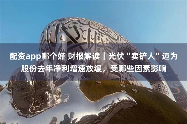 配资app哪个好 财报解读｜光伏“卖铲人”迈为股份去年净利增速放缓，受哪些因素影响