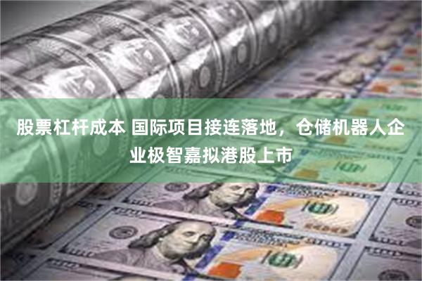 股票杠杆成本 国际项目接连落地，仓储机器人企业极智嘉拟港股上市